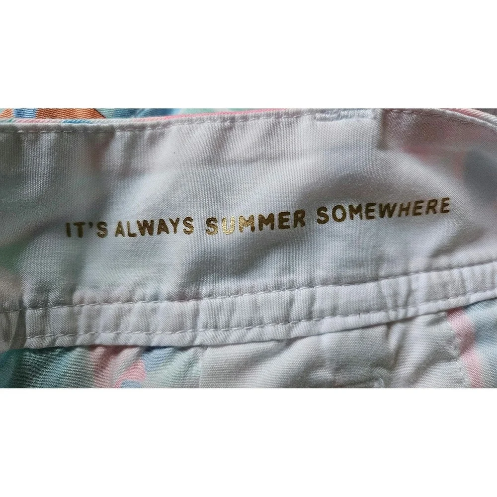 Lilly Pulitzer Callahan Shorts Out‎ To Sea, Women's size 0